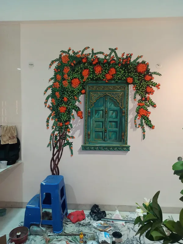 Jharokha Mural