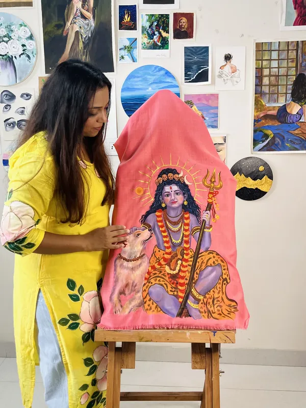Painted Shawl — Kali