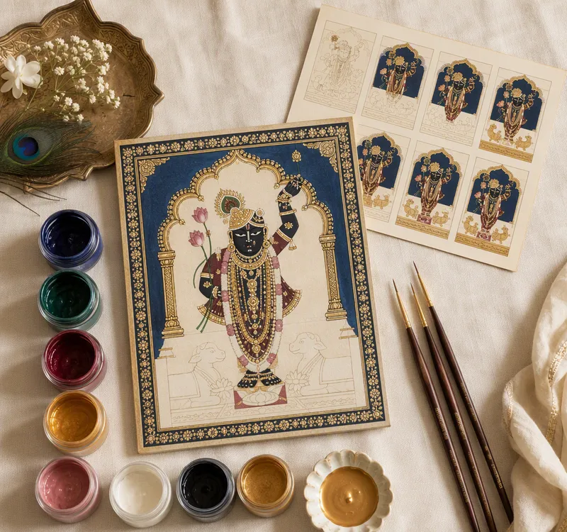 Shrinathji Miniature — Devotional
